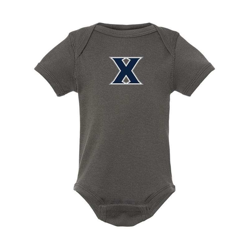 Xavier Musketeers  Rabbit Skins Infant Baby Rib Bodysuit